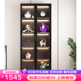 学生时代（SCHOOLDAYS） 手办柜展示柜盲盒柜展柜产品展示柜高达模型收藏柜玩具展示架 E0级生态板 A款5层【80*200cm】 免费上楼和安装+全套灯
