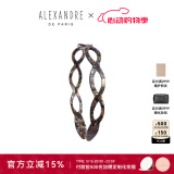 亚历山大（ALEXANDRE DE PARIS） 简约女士头箍压发时尚发饰经典头饰女 O 古铜色粗