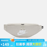 耐克（NIKE）男女腰包 单肩包斜挎包胸包休闲包DB0490-104 白