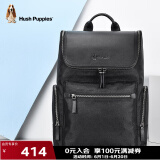 暇步士（Hush Puppies） 商务双肩包大容量男士背书包男电脑包多功能情人节礼物送男友