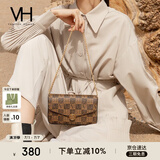 VANESSA HOGAN【送礼推荐】VH女包山茶花信封包高级感包包老花链条包单肩斜挎包