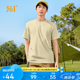 361°短袖男士t恤夏季运动宽松休闲户外圆领上衣服男女装632523110-1