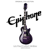 epiphone易普锋 Les Paul Custom Widow PB 紫寡妇摇滚进阶电吉他美国品牌