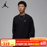 Jordan卫衣/套头衫 AJ 男套头衫J BRK FLC CREW卫衣FV7296-010黑2XL