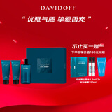 大卫杜夫（Davidoff）冷水男士淡香水edt清新海洋调香氛 情人节礼物节日礼物送男友 冷水男士香水125ml礼盒