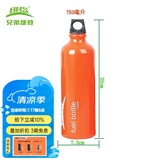 兄弟捷登（BRS）BRS油炉专用530 750 1000油瓶户外油炉专用燃料瓶便携汽油备用瓶 750ml