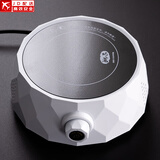 正扬电陶炉煮茶器家用玻璃煮茶壶烧水壶智能抽水一体煮茶炉电触屏保温 电陶炉钻石款圆白