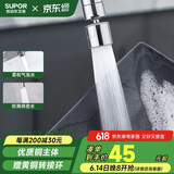 苏泊尔（SUPOR）360°万向旋转厨房水龙头防溅头套嘴升级绵密起泡龙头延伸器国补s