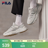 斐乐（FILA）跑步鞋老爹鞋男子跑步鞋MARSⅡ火星二代情侣款复古运动鞋休闲鞋 南极灰/雾灰-AN-F12M141116F 45