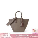 RABEANCO/中号翅膀包菜篮子包女包手提单肩包通勤包包女 87650 大象灰(升级款)