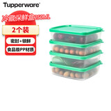 特百惠（Tupperware）果菜小方盒250ml*2件套保鲜盒食品级冰箱冷藏储物收纳盒随机色