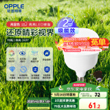 欧普（OPPLE）LED灯泡2级能效灯泡E27螺口商用摆摊大功率厂房工矿灯70瓦白光