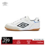 茵宝（Umbro）官方SPECIALI ETERNAL TEAM NT IC足球鞋新款男鞋训练鞋 白/黑/宝蓝 40.5 （脚宽拍大一码）