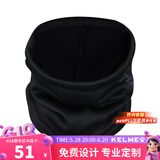 KELME卡尔美围脖足球训练跑步骑车防寒运动套头成人儿童双面防风面罩 9881208成人黑色