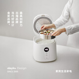 olayks立时 微压电饭煲小型3升2-6人0氟内胆24小时智能预约多功能家用电饭锅带蒸笼