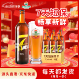 泰山啤酒（TAISHAN） 8度7天泰山原浆啤酒720mL*6瓶原浆（先下单再生产发货) 源头直发