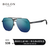 BOLON暴龙眼镜飞行员太阳镜驾驶镜钓鱼露营遮阳防晒墨镜男女款BL8068 BL7199D17深蓝绿【碳纤维镜腿】