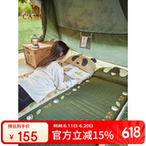 骆驼（CAMEL）户外自动充气垫帐篷地垫露营防潮垫子加厚野餐垫1J32267486松柏绿