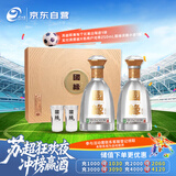 今世缘 国缘对开 柔雅型白酒 42度 500ml*2瓶 礼盒装 