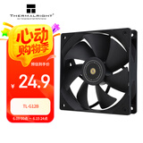 Thermalright(利民) TL-G12B 黑色12cm机箱风扇 液压 轴承 4PIN PWM 风扇 串接PWM接头 1500调速风扇