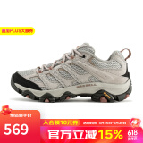 迈乐（Merrell）男女款户外登山徒步鞋减震MOAB3轻量迈越者3防滑时尚耐磨透气 J036346米白（女） 38