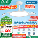 雷士（NVC）LED照明风扇灯吊扇灯卧室语音智控全光谱普瑞灯珠1级能效未来光
