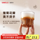 SIMELO施美乐咖啡杯高颜值玻璃杯澳白杯意式冰美式浓缩拿铁杯芬兰270ML