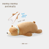 LIV HEART日本北极熊睡觉抱枕毛绒儿童玩具熊娃娃公仔陪睡抱睡大玩偶礼物女 【清凉升级款】曲奇熊 L号（尺寸见详情）