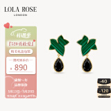 LOLA ROSE罗拉玫瑰常青藤耳饰耳环女520送女朋友礼物生日礼物女