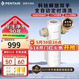 滨特尔（pentair）前置过滤器大通量家用全屋自来水管道40μm过滤器9吨/H大流量水驱涡轮+反冲洗刮洗净水器 【顶配】9T/H大流量S260全自动