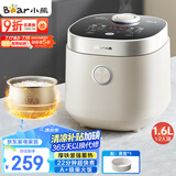 小熊（Bear）电饭煲 1-2人0氟铁釜电饭锅 迷你家用小容量多功能微压智能预约柴火饭1.6L  DFB-C16R2