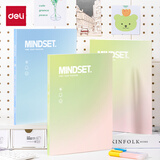 得力（deli）20页/A4资料册 文件夹收纳册孕检产检册 插页袋合同档案存单标书分页收纳夹办公学习PQ107-20蓝