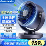 格力（GREE） 空气循环扇台式风扇家用电风扇上下左右摇头小风扇风宝电扇涡轮换气扇循环对流风扇FXT-1505g3