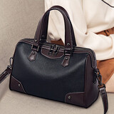 老人头头层牛皮女士包包女包大容量手提包单肩包斜挎包元旦礼物送女生