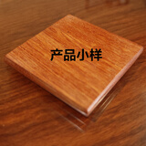 和沐红木家具非洲花梨（学名：刺猬紫檀）全实木小茶桌 新中式移动茶车 自动烧水功夫茶台 组合套 产品小样