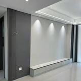 碳晶大板竹木纤维集成墙板电视背景墙板客厅卧室木饰面装饰板扣板 图案推荐-组图1