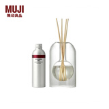 无印良品（MUJI）【设计师系列】【室内芳香油】室内芳香油套装 无火藤条香薰香氛 圆形 野玫