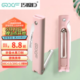 巧媳妇（SMARTWIFE）水果刀折叠 家用瓜果刀随身便携宿舍厨房迷你刀多功能削皮刀具 粉