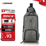 威戈（WENGER）瑞士军刀运动休闲斜挎包8L单肩包胸包防泼水腰包轻便605029
