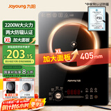九阳（Joyoung）电磁炉2200W大功率家用触控按键耐用面板十档火力纤薄定时功能电磁灶火锅炉C22S-F51【国家补贴】