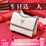 啄木鸟（TUCANO）包包女款2025年牛皮链条小方包单肩斜挎包520送女朋友礼物