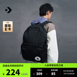 匡威（Converse）CONVERSE匡威官方 GO 2 经典款男女大容量双肩包电脑背包10020533 10020533-A01/黑色 OSFA