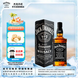 杰克丹尼（Jack Daniels）黑标礼盒装700ml  美国田纳西州  调和型  威士忌 节日送礼