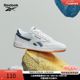 Reebok锐步官方夏男女TECHQUE T经典舒适复古运动休闲小白鞋板鞋 CN3196-藏青色 36