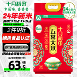 十月稻田 绿色食品 五常大米 当季新米 10斤（香米 东北大米 5公斤/十斤）