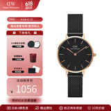 丹尼尔惠灵顿（DanielWellington）dw手表女 简约时尚欧美腕表石英女士手表 生日礼物送女友 28mm女表-黑盘气质DW245