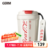 格沵（germ）可口可乐联名咖啡杯高颜值车载便携316杯子男女士大容量保温杯 白色【可口可乐联名】390ml