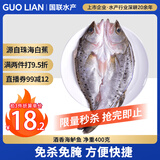 GUO LIAN国联水产 酒香海鲈鱼净重400g 三去开背 海鲜海产