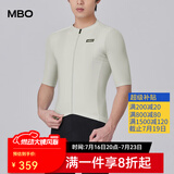 MBO春夏款骑行服男子短袖C001速干透气户外反光山地公路自行车上衣 灰色 2XL
