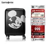 新秀丽（Samsonite）行李箱20英寸拉杆箱迪士尼米奇旅行箱包AF9黑色登机密码箱